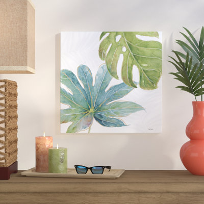 « tropical rosé vii », reproduction de peinture à l’aquarelle