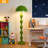 Mid-Century Modern Floor Lamp With Mushroom Shade, Vintage Green Retro Standing Lamp For Living Room, Bedroom, Office, And Home Decor-757546028-757546031