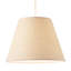 Traditional Tweed Lamp Shade With Cotton Fabric Trims By-253717182