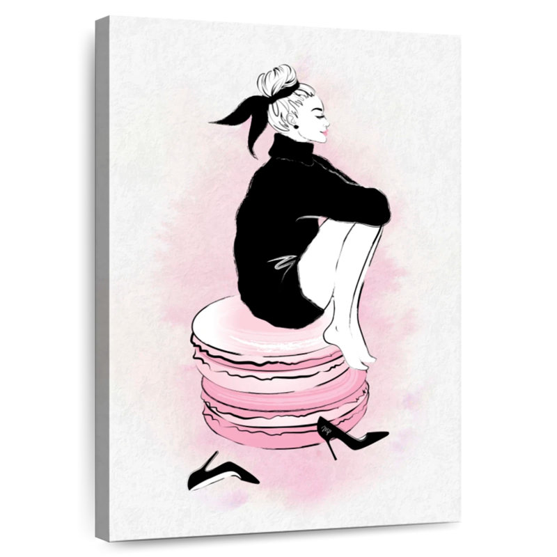 Leisha Macaron Girl, H 45 po x l 30 po