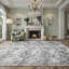 Tapis à poil long Antonije Tie Dye-410298549-454456060