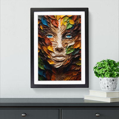Leaf Orphism - Framed Print