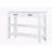 Ajada Wood Storage Console Table with 2 Storage Drawers and 2 Tiers Shelves-1802804414