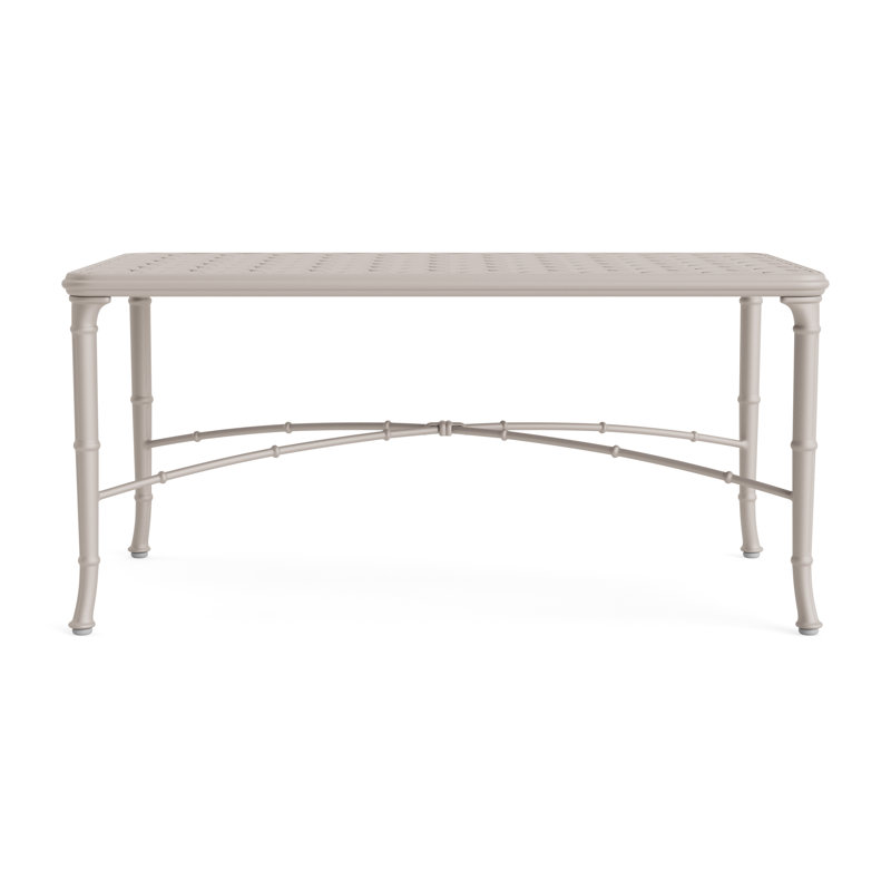 Calcutta Outdoor Coffee Table, Dove