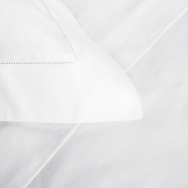 Single Ajour Duvet Cover, White, King Duvet Cover