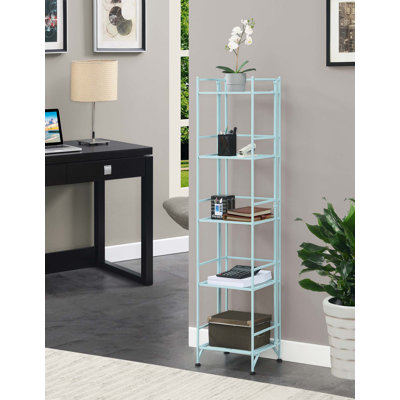 Edwin 57.5 '' H x 13'' W Metal Folding Shelf