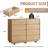 Catarina Modern 53.1" W Dresser With 8 Drawers, Double Dresser With Large Storage Space For Bedroom, Living Room-1923076343
