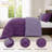 Down Alternative Microfiber Reversible Comforter Set - 3 Pcs All Season Diamond Pattern Comforter with Shams-109248971-109248969