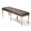 Louis Linen Tufted Bench-2010403109