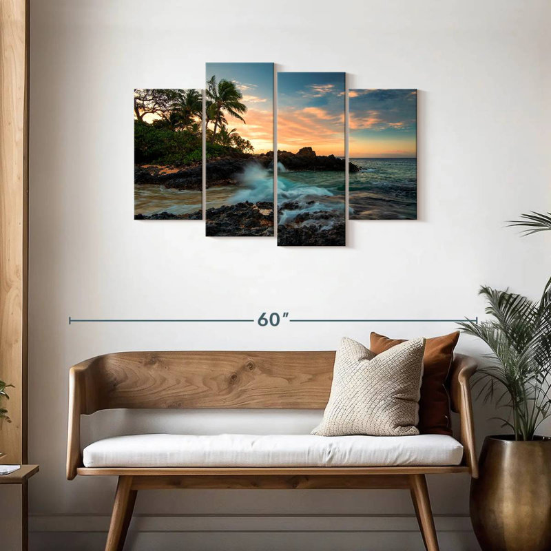 Nicci Makena Cove Sunset, H 27 po x l 43 po