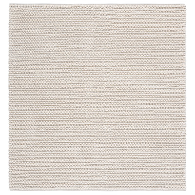 Natura 287 Flatweave Wool/Cotton No Pattern Rug in Beige/Ivory