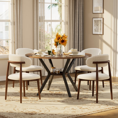 Valorie 4 - Person Dining Set