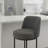 2-piece Linen-upholstered Bar Stools With Backrest For Kitchen Island-269811461