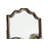 Weathered Oak Finish Mirror