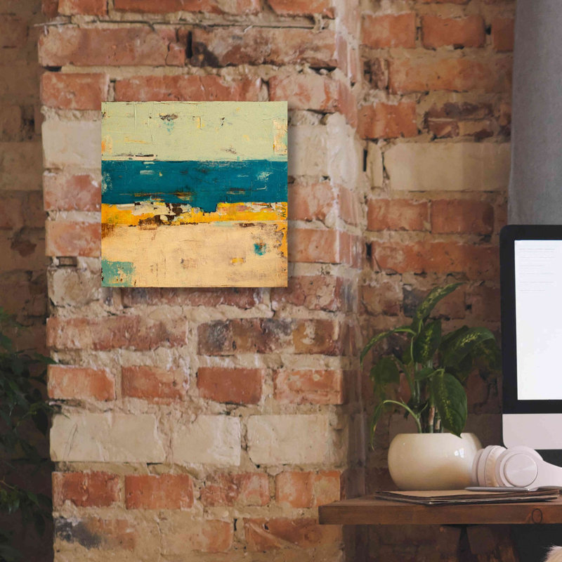 «Second Time Around» par Erin Ashley, estampe numérique sur toile, L 12 po x H 12 po x P 0,75 po
