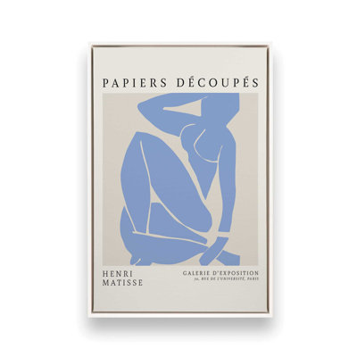 Blue Nude III Matisse, affiche d'art