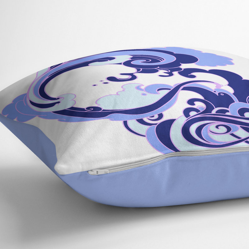 Coussin Volute, Carré 18 po