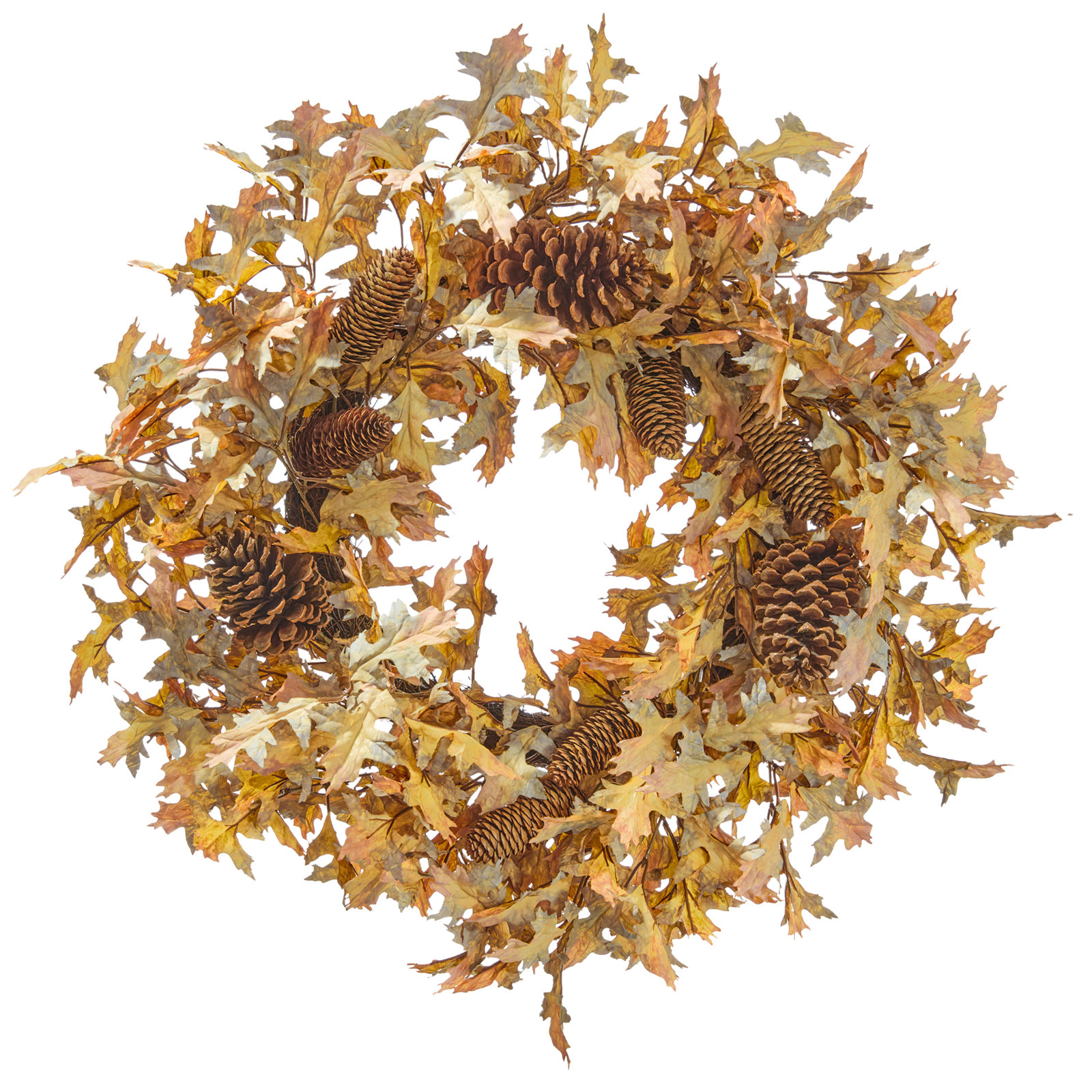 26" Autumn Maple Leaf Wreath