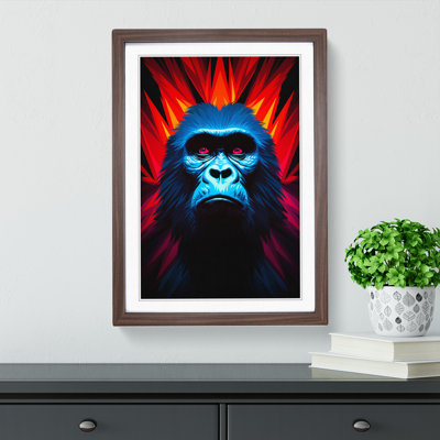 Gorilla Op - Framed Print