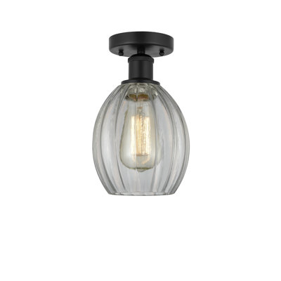 Bolduc Glass Semi Flush Mount