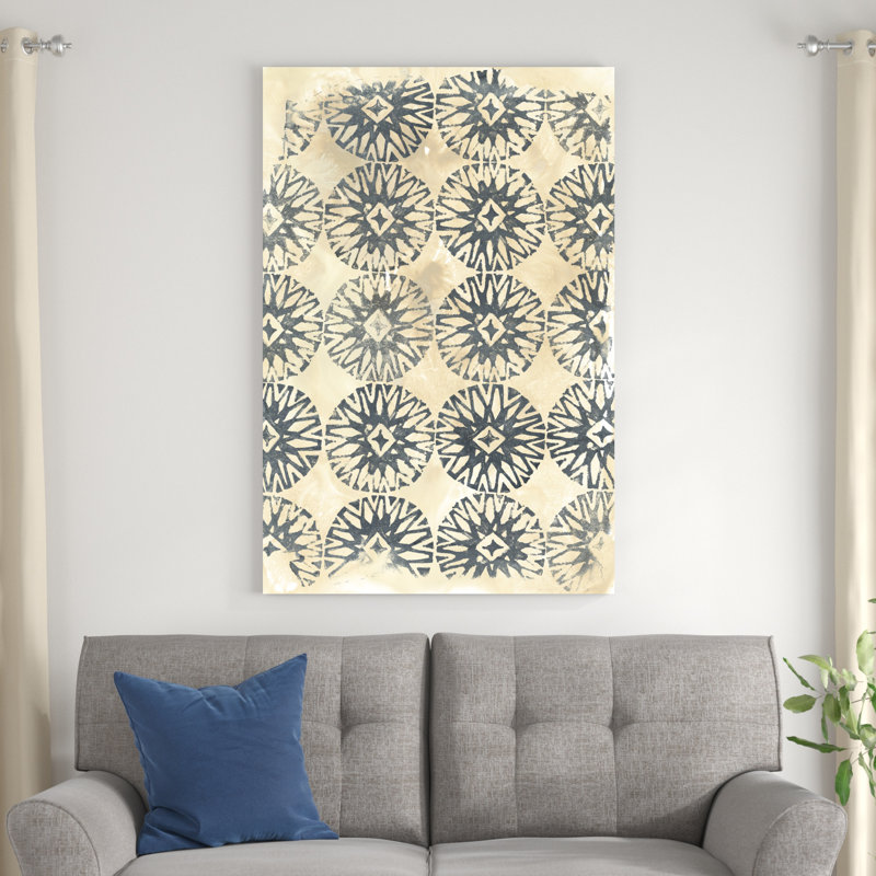 Textile ancien II, H 48 po x l 32 po x P 1,25 po