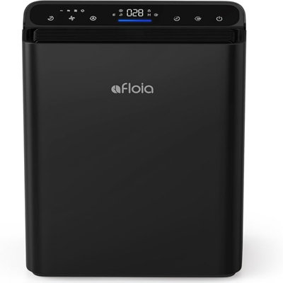 Afloia Air Purifiers For Bedroom Home Large Room Up To 1280Ft², 3-Stage Efficient Filter With Laser Air Quality Sensor For Pets Hair Dander Pollen Allergies Dust Mold Odor Smoke, Black