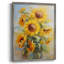 Reproduction encadrée FLORAL Series CDLII - bois massif-1888157060