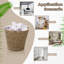  MantraRaj Seagrass Basket Natural Round Seagrass Waste Paper Basket Bin For Home Office