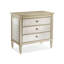 Antique Mirror 3 - Drawer Nightstand