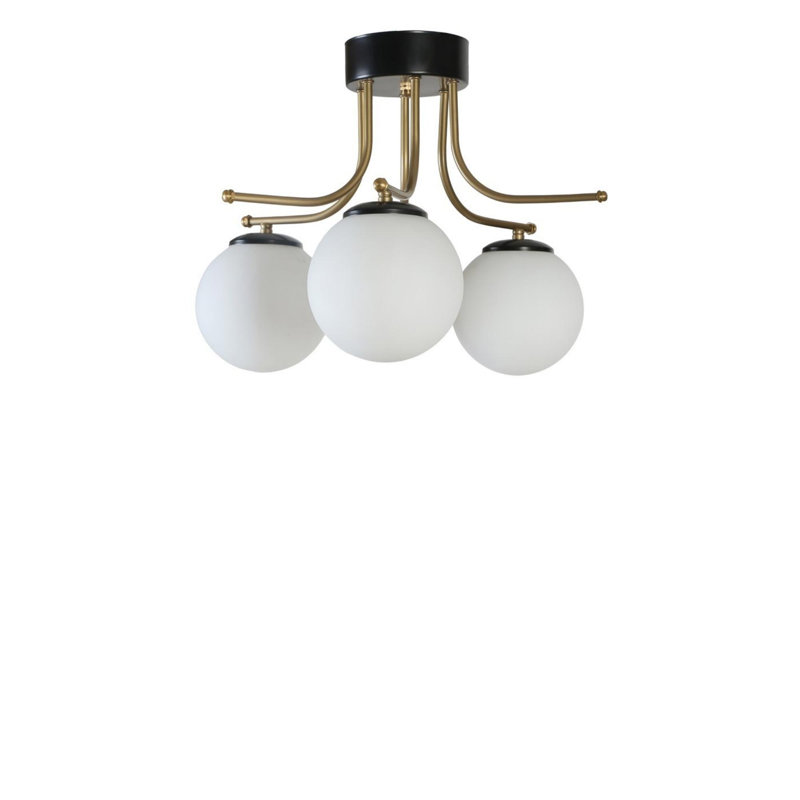 Chandle Chandelier, Black/White