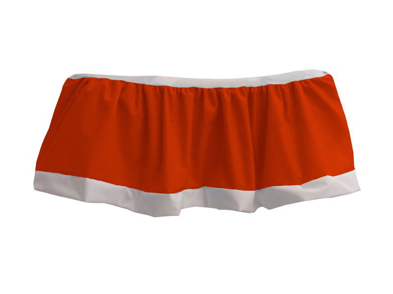 Jupe de lit de bébé Dehaan, Orange