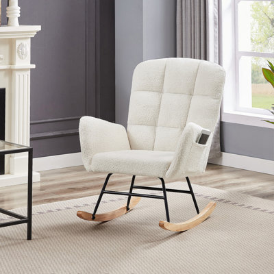 Fauteuil à bascule Teddy