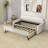 Krishn Twin Size Upholstery DayBed with USB Charging Design-588992663