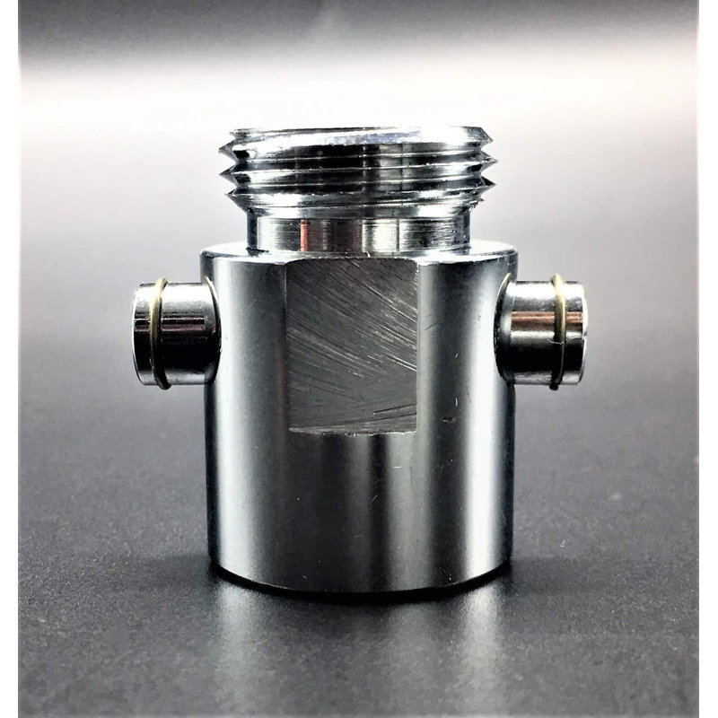Chrome Showerhead Volume Control Valve