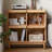 Burlywood Solid Wood+Glass Display Cases
