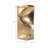 Warner Pinched Metal Vase, Gold-208491399