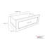 Tiroir moderne SuiteSymphony H 9,96 po x l 16,65 po-113944679