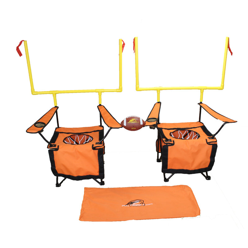 Chaise pliante en pvc nfl, Orange