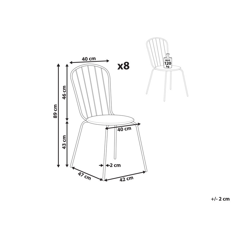 Hildegunde Patio Dining Side Chair with Cushion