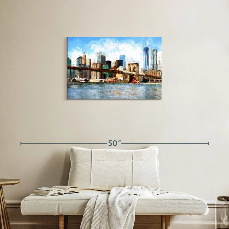 Pont Nicci Brooklyn, New York, H 20 po x l 30 po