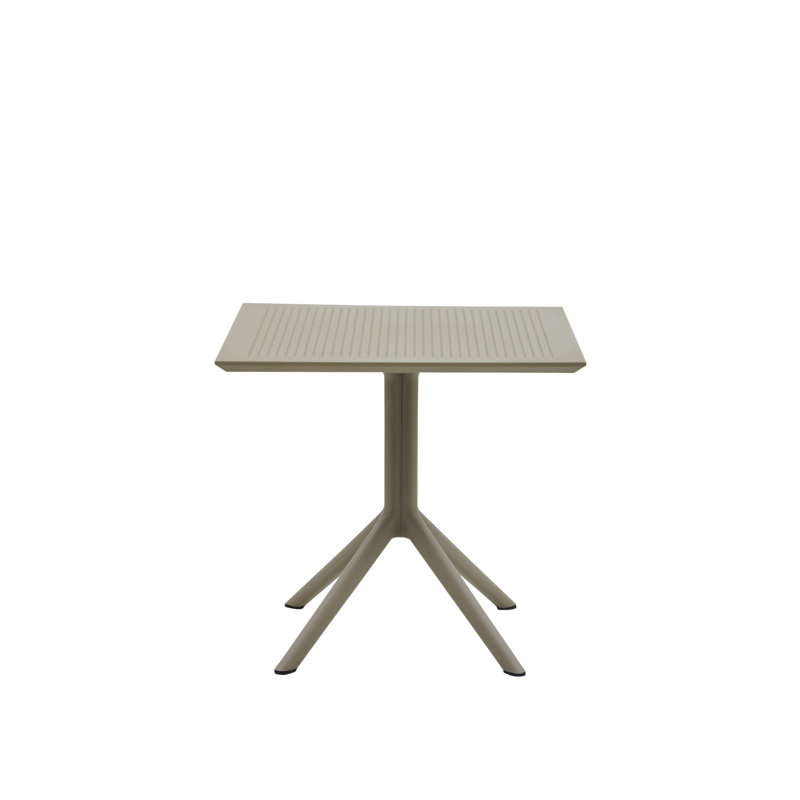 Merlyn 0cm H Slat Back Stacking Side Chair in Tortora, Tortora