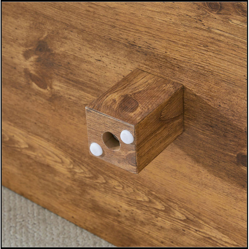 Table basse moderne en MDF minimaliste, esthétique Mid-Century, durable et élégante pour le salon, Bois naturel
