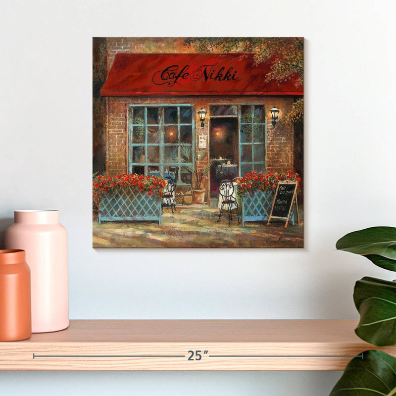 Lilie Cafe Nikki, 16" H x 16" W