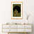 Toile avec cadre en bois beige est en rupture de stock