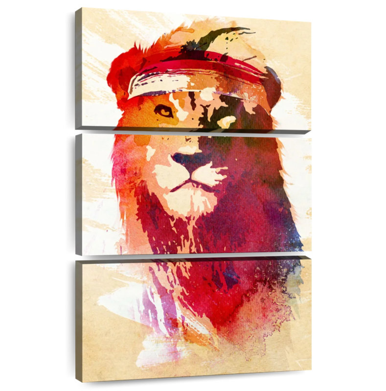 Brampt Gym Lion, 32" H x 20" W