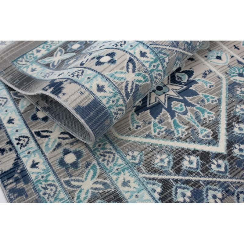 Morvant Southwestern Indoor Rug, Rectangle 3'11" x 5'9"