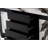 Stacey Black Buffet with Ample Storage and Sleek Design, Perfect for Modern Dining and Entertaining Spaces.