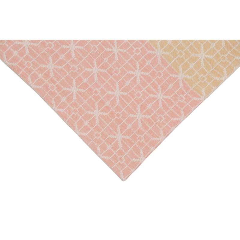 Handloom Jacquard Collection Table Placemat 14x18 Inch, Gray;Green
