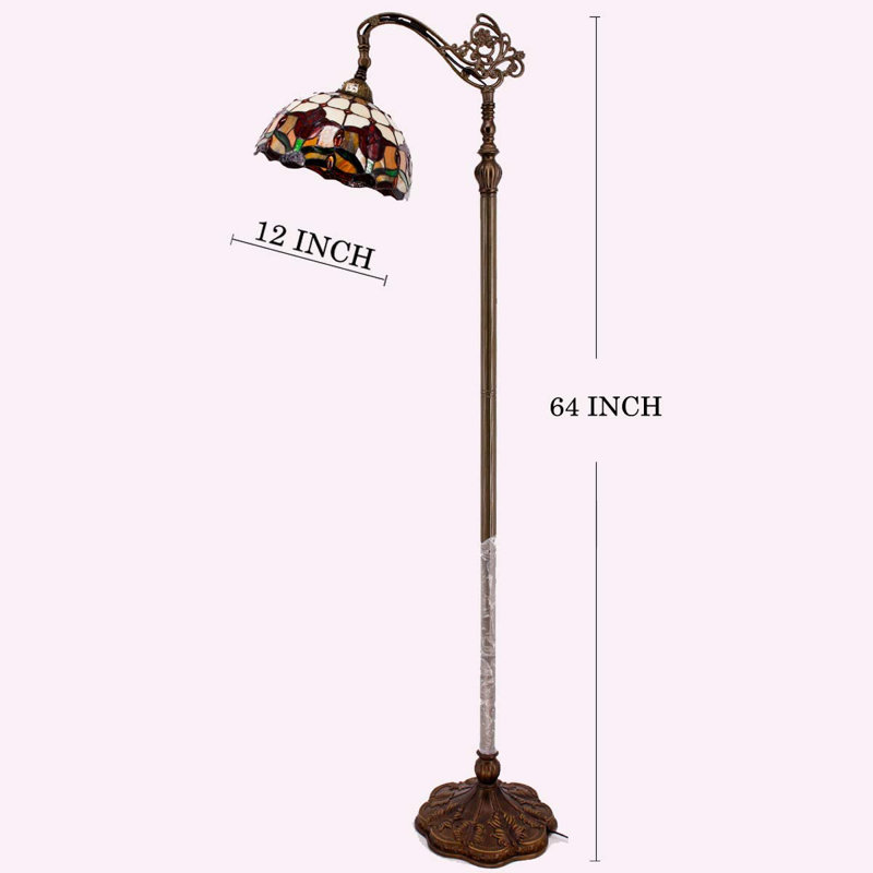 Lampe sur pied arquée 64 po Alexica