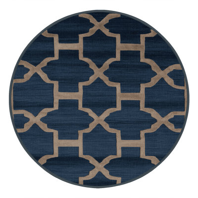 Machine Washable Trellis Gray Area Rug